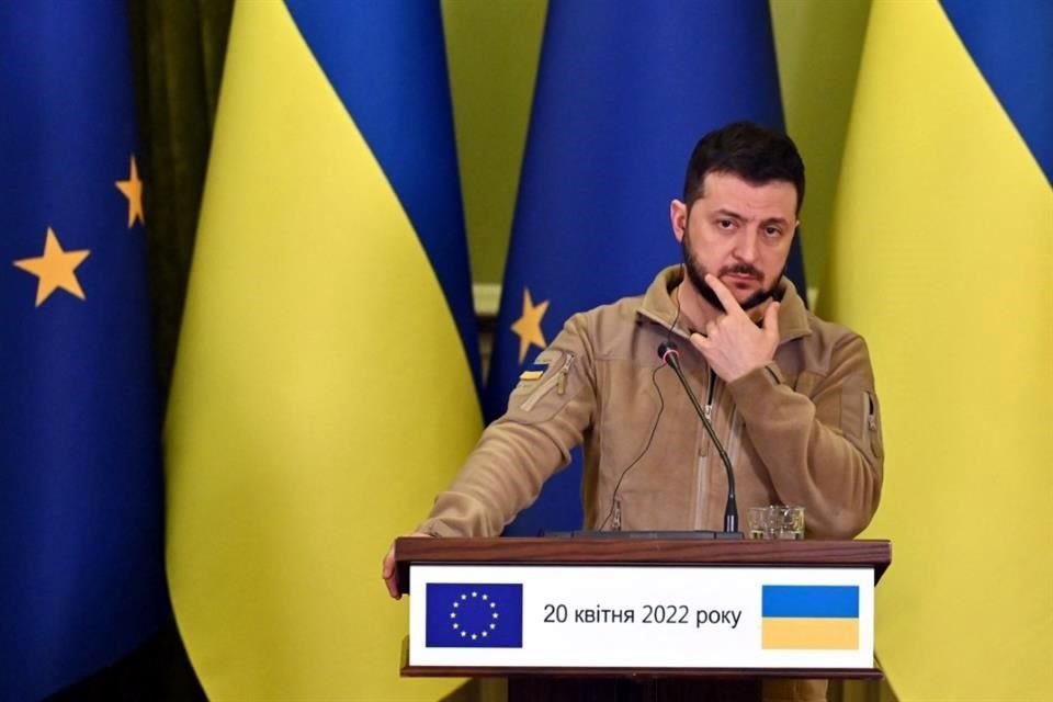 Según la Presidencia ucraniana, Zelensky se reunió hoy con Blinken y con Austin.