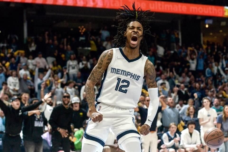 Ja Morant comandó a Memphis hasta el segundo puesto de la Conferencia Oeste.