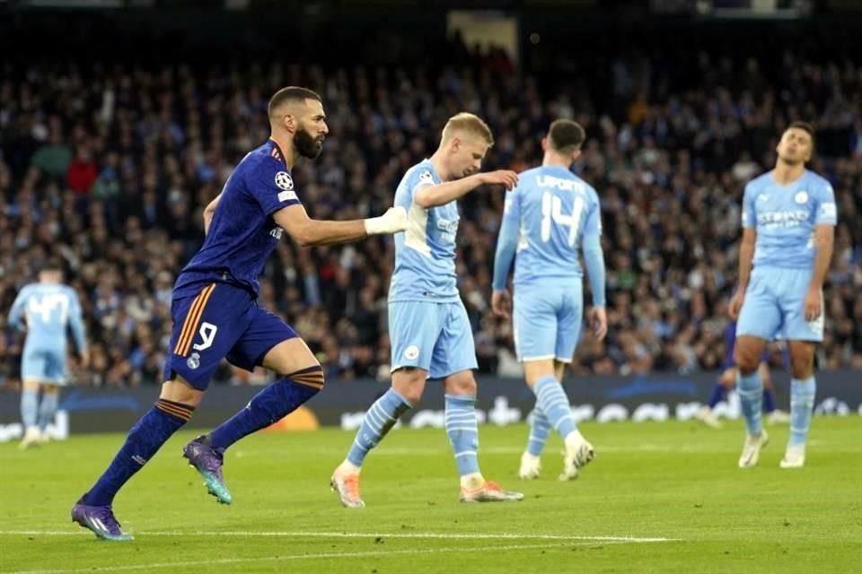 Karim Benzema logró doblete.