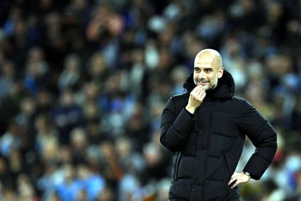 Pep Guardiola destacó la manera en la que jugó su equipo.