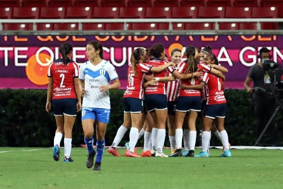 Las regias cayeron 1-0 en Guadalajara ante Chivas.