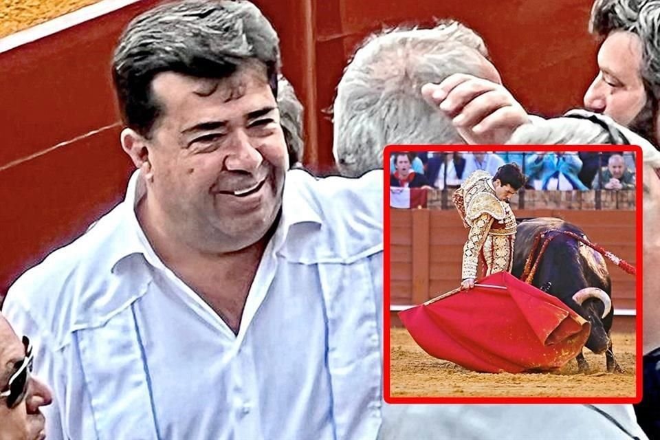 Aunque su extinto partido 'Fuerza por México' debe 33 mdp al INE, eso no impide a Pedro Haces disfrutar de una corrida de toros desde un exclusivo palco en España.