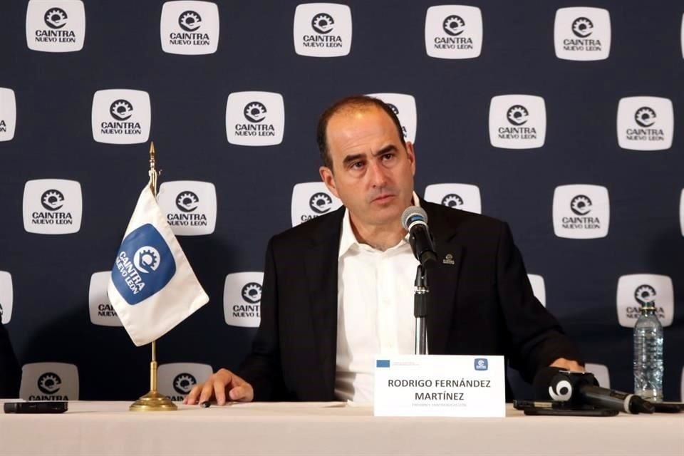 Rodrigo Fernández, presidente de la Cámara de la Industria de la Transformación (Caintra).