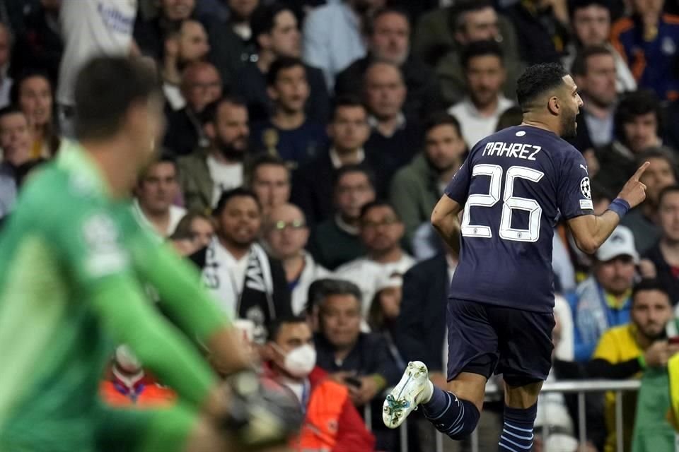 Riyad Mahrez no perdonó y en el complemento parecía que ponía a su equipo a la Final de la Champions League.