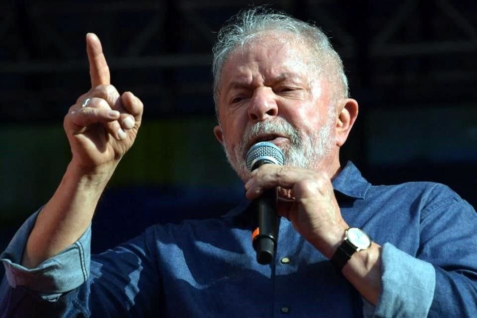 Lula da Silva busca regresar a la Presidencia de Brasil nuevamente en las elecciones de este año.