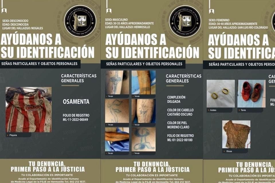 Si un familiar de desaparecido identifica objetos o señas particulares, la app permite la canalización a oficinas de la FGE más cercanas para corroborar identidad con exámenes de ADN.