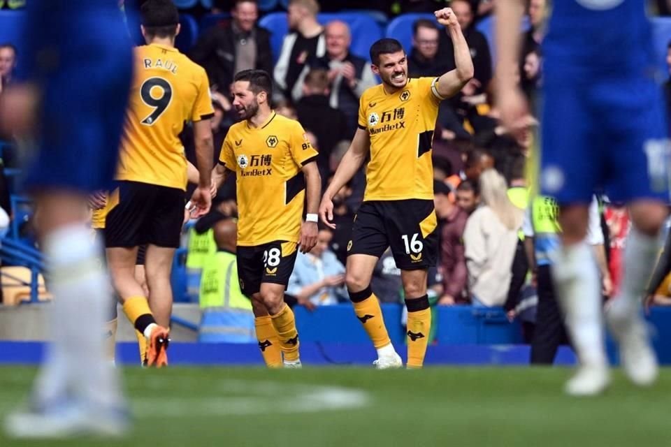 Conor Coady salvó a los Wolves de la derrota ante el Chelsea.