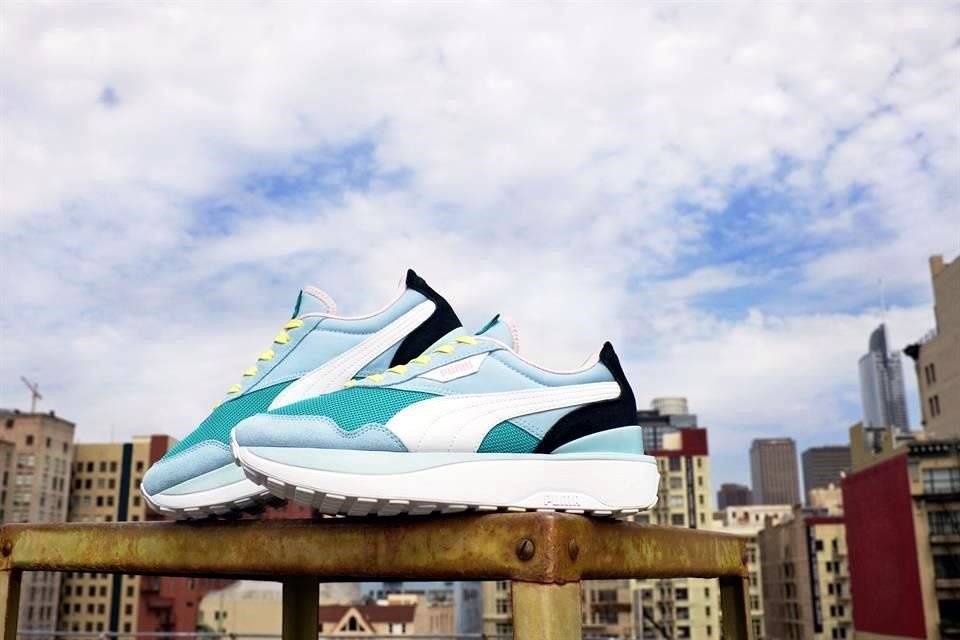 Puma, con su línea 'Mini Paws', busca acompañar cada paso de tus chiquitines con elementos bordados y gráficos de terciopelo suaves al tacto