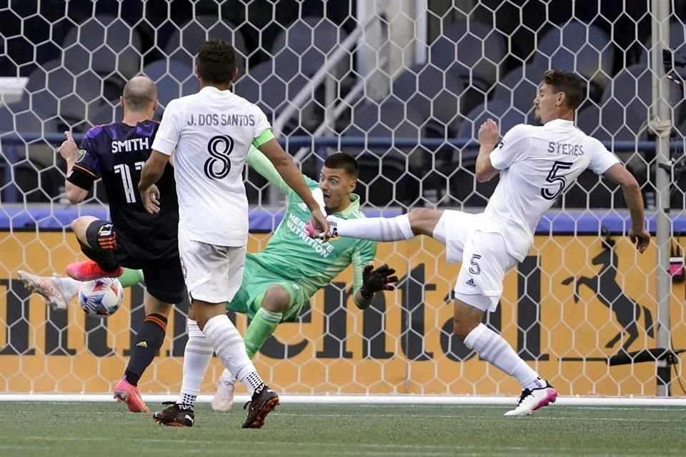 Galaxy perdió el invicto en la MLS.