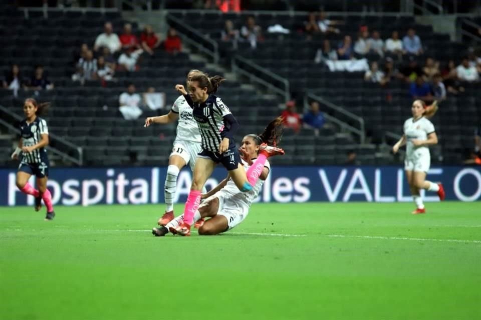 Rayadas se metió a Semifinales del Clausura 2022 luego de vencer 2-1 a Tijuana (3-1 global) en el Estadio BBVA; su rival en la siguiente fase serán las Tuzas del Pachuca.