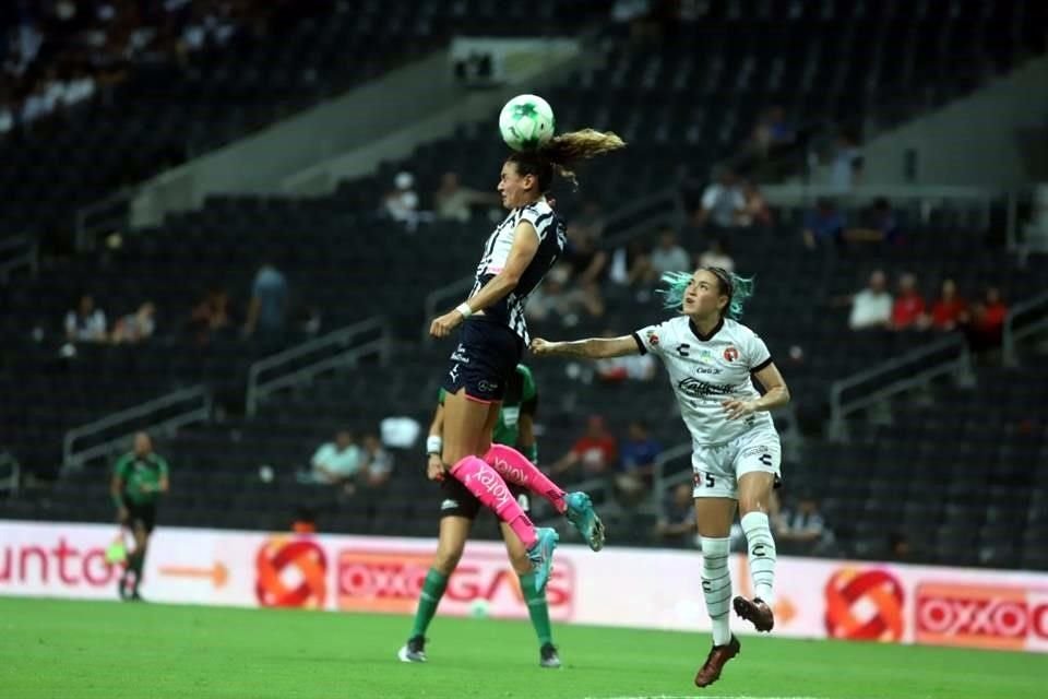 Rayadas se metió a Semifinales del Clausura 2022 luego de vencer 2-1 a Tijuana (3-1 global) en el Estadio BBVA; su rival en la siguiente fase serán las Tuzas del Pachuca.