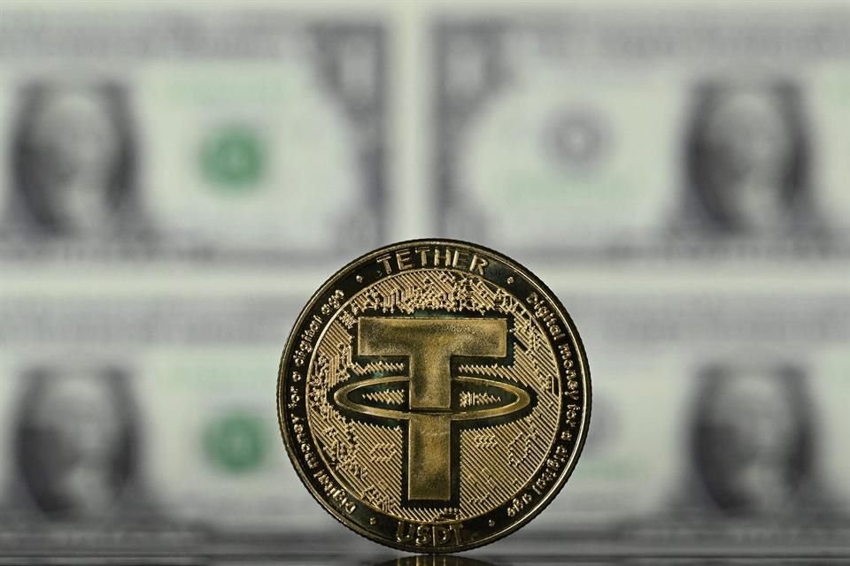 Las reservas declaradas de Tether para su moneda estable USDT crecieron a 97 mil millones de dólares en diciembre.