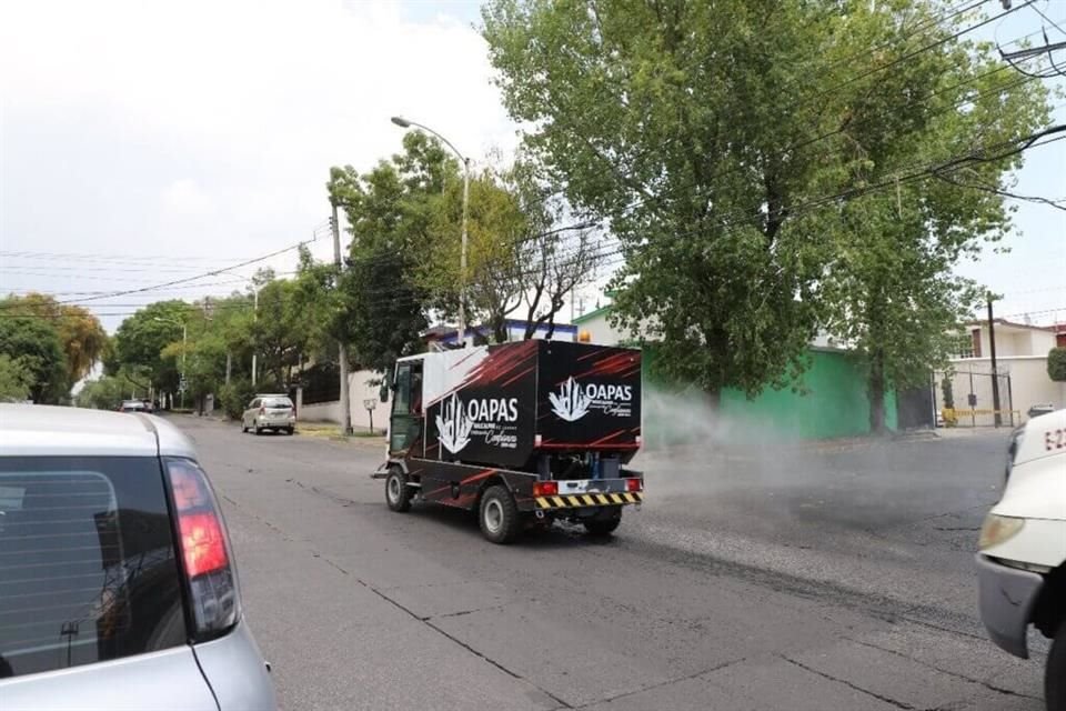 El vehículo fue utilizado sólo un mes para rociar hipoclorito de sodio en calles, hospitales y mercados.