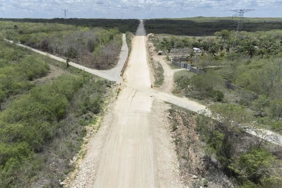 Aspectos de la construcción del Tren Maya.