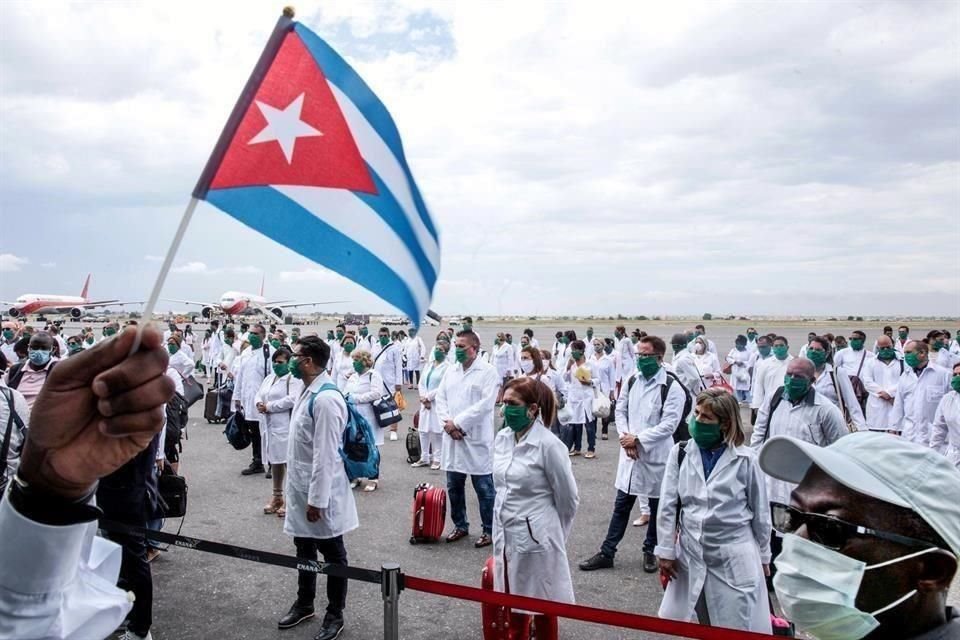 CSP descartó que médicos cubanos en México estén bajo 'trabajo forzado', como argumentó EU para sancionar a funcionarios centroamericanos.