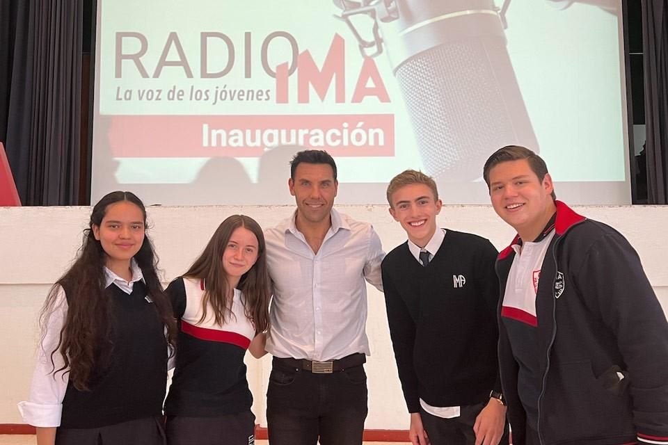 'El Ruso' Zamogilny compartió su experiencia con alumnos del IMA.
