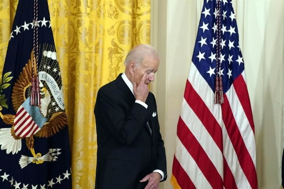 Joe Biden en un evento en la Casa Blanca.