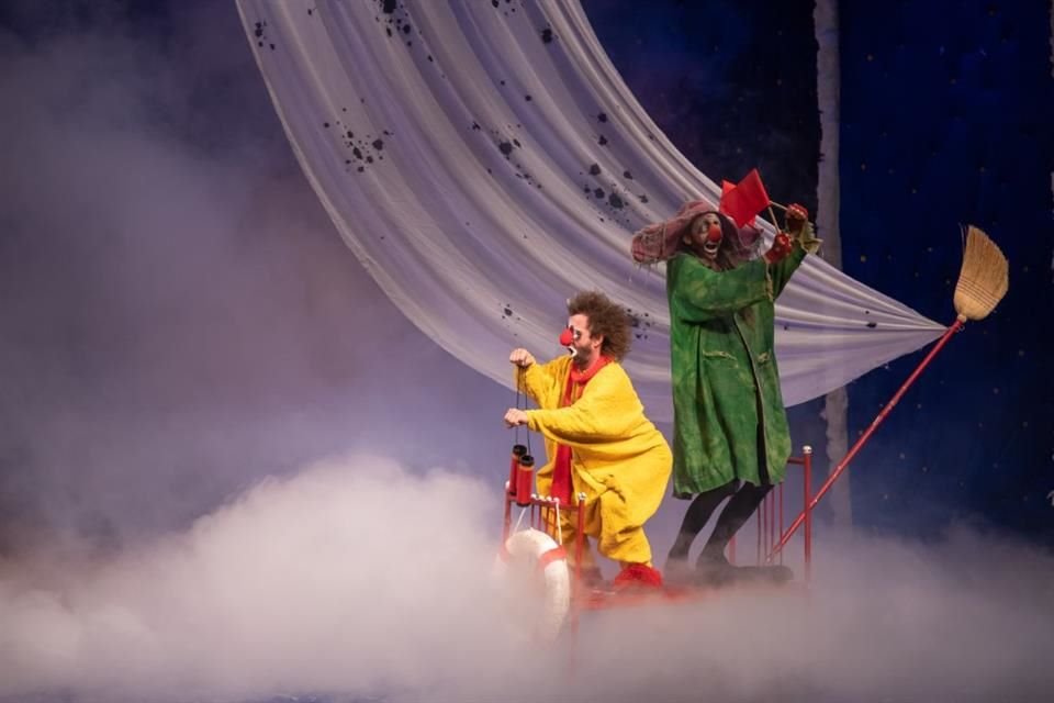 El espectáculo 'Slava's SnowShow' sorprendió a sus espectadores en su estreno de temporada en la CDMX; habrá funciones hasta el 12 de junio.