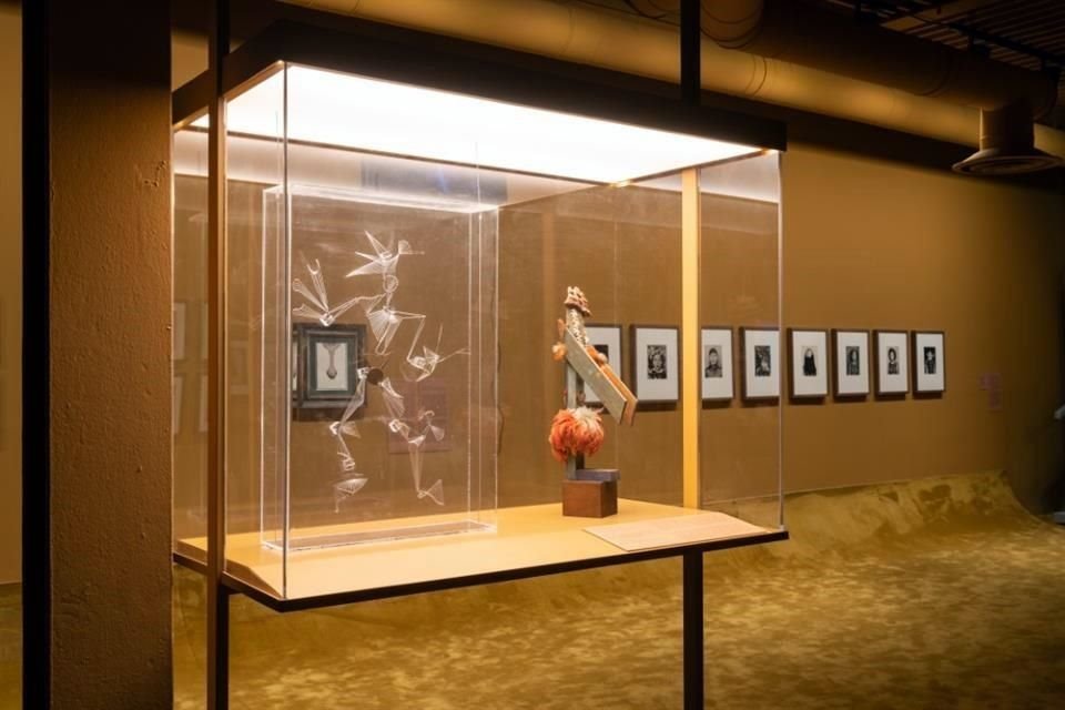 Alice Rahon. Creadora francesa de la cual se exhibe una cápsula de piezas escultóricas.<br>