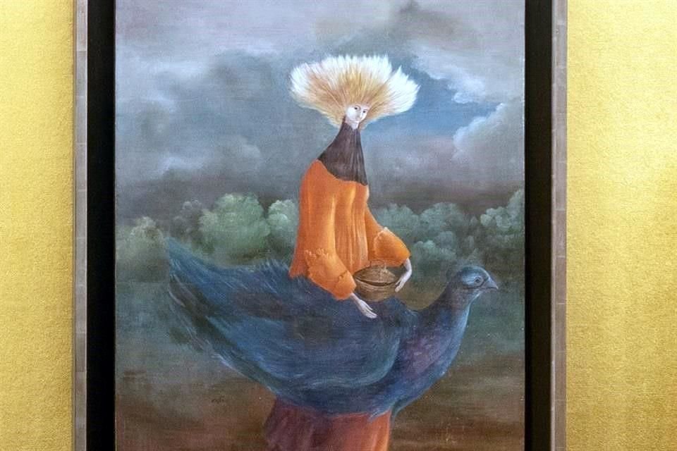 Leonora Carrington. Una de sus obras expuestas es 'Retrato de la Difunta Sra. Partridge'.