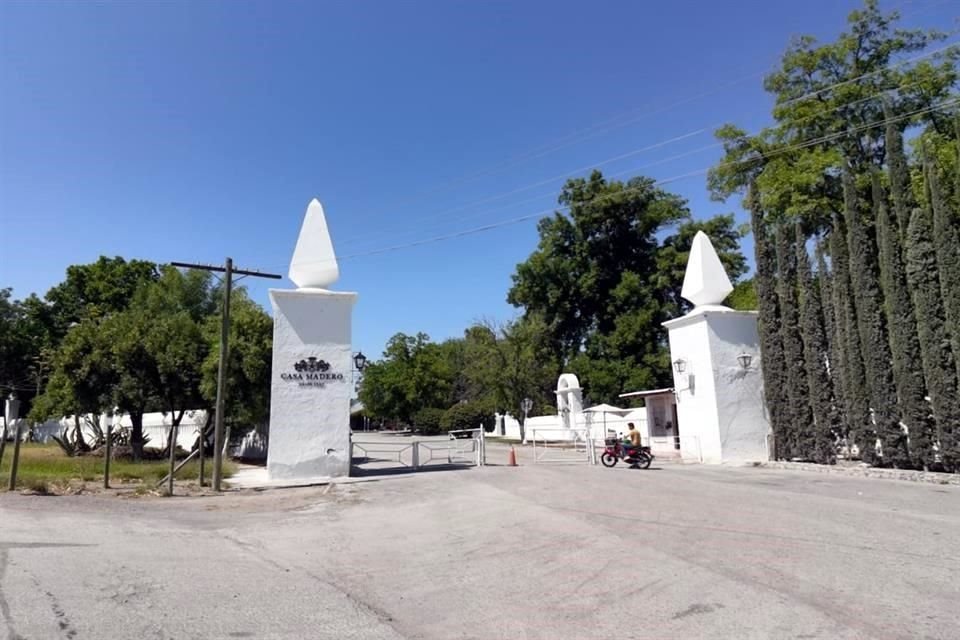 Así estuvo hoy Casa Madero, en Parras, Coahuila.