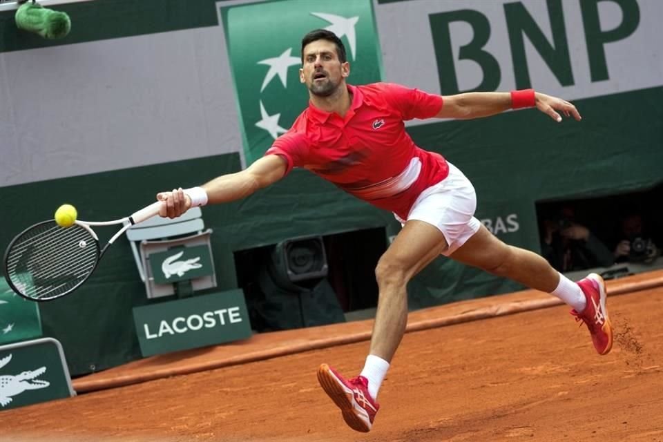 Novak Djokovic busca repetir el título que logró en Roland Garros el año pasado.