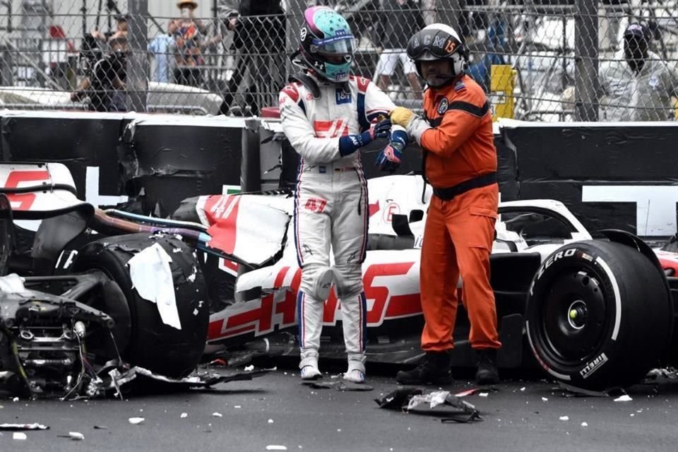El incidente de Mick Schumacher obligó a una bandera roja.