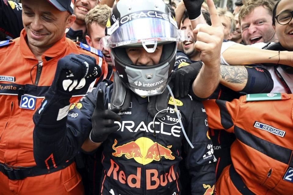 Este es el tercer triunfo del mexicano en su carrera en la Fórmula Uno.