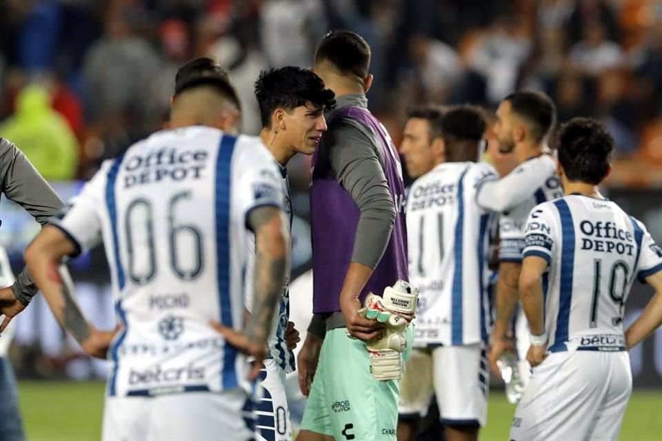 El joven jugador no ocultó la tristeza tras perder la Final del Clausura 2022.