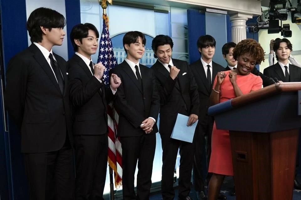 El grupo de k-pop BTS visitó la Casa Blanca y al Presidente Joe Biden para denunciar el racismo contra personas asiáticas en Estados Unidos.