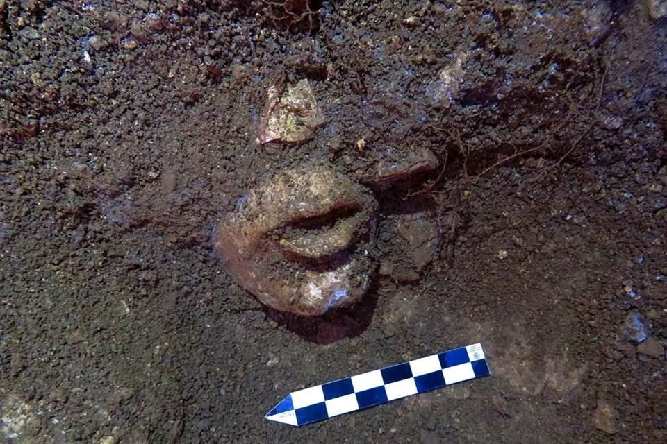 El descubrimiento, informó el INAH, se registró durante la temporada 2021 en El Palacio de Palenque, en Chiapas.