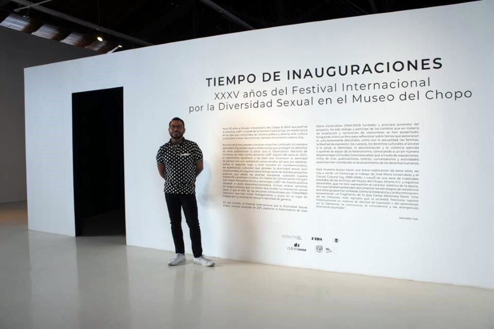 Salvador Irys, director del Festival Internacional de la Diversidad Sexual.