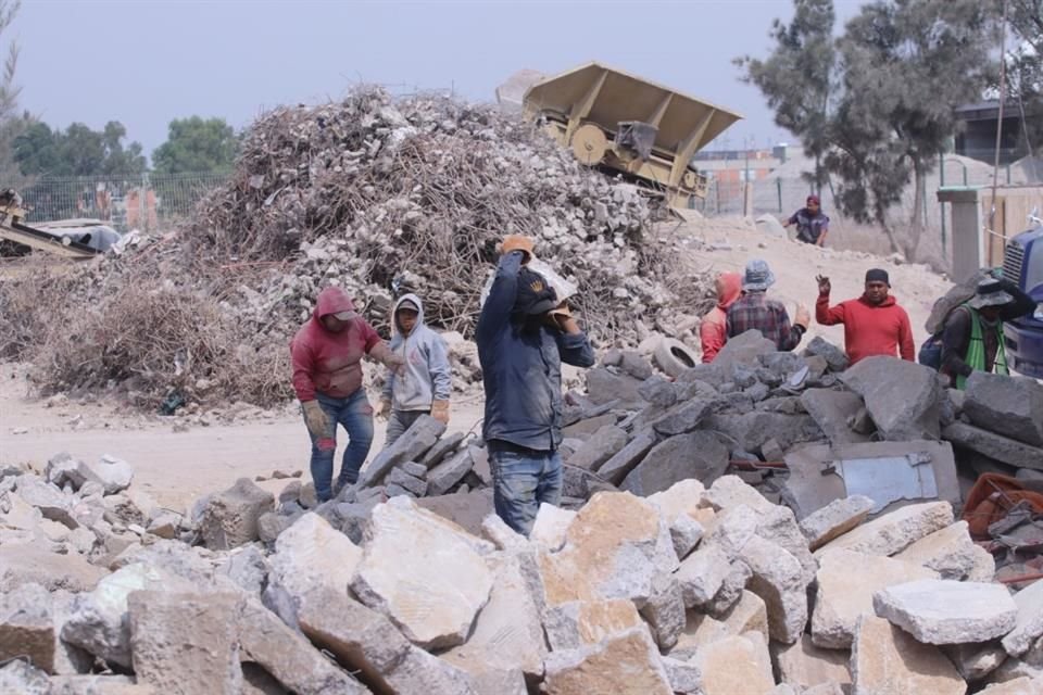 En la planta recicladora se separan los materiales para poder procesarlos y darles otra utilidad.