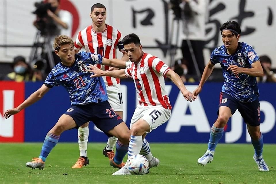 Japón dominó el partido.