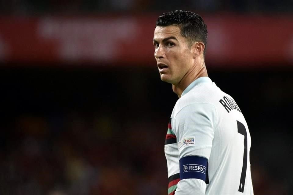 Cristiano Ronaldo ingresó al partido en el segundo tiempo.