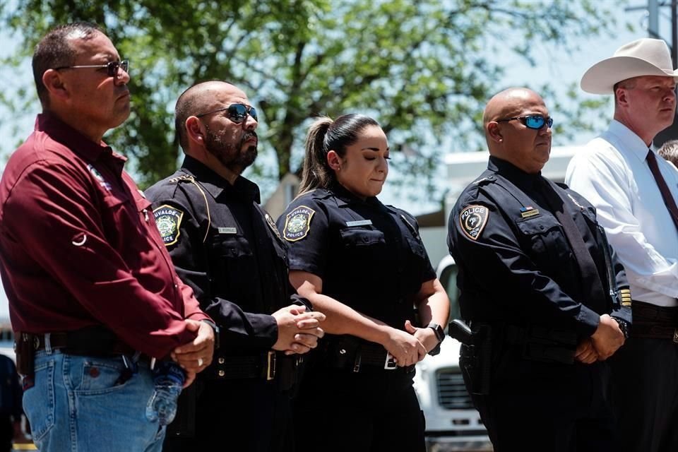 La Policía actuó casi una hora después en el tiroteo.