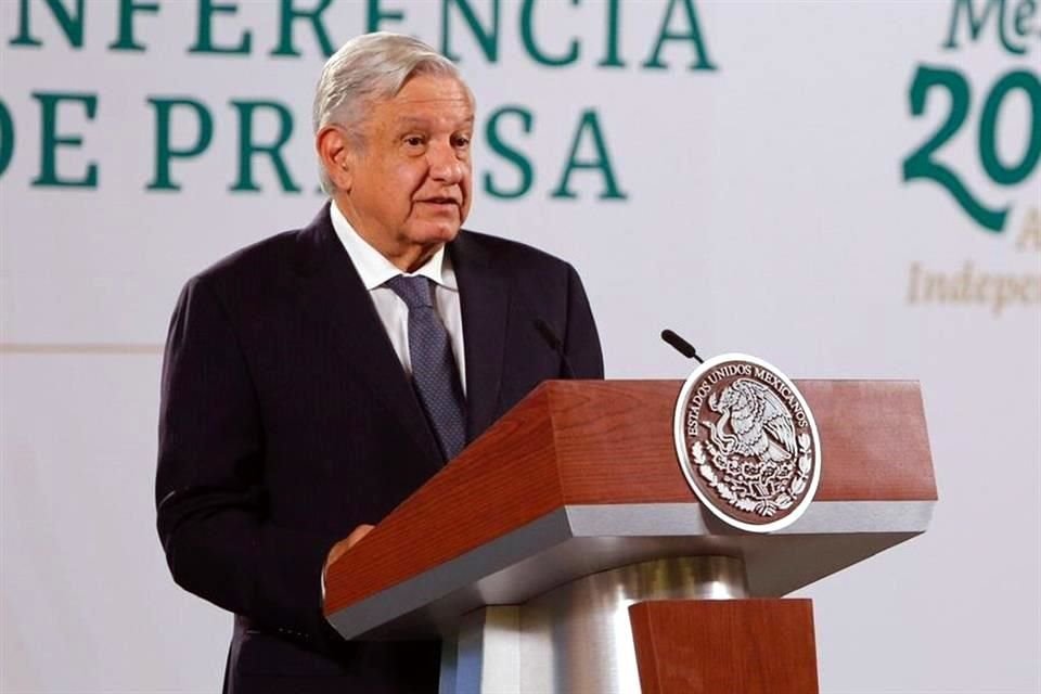 El Presidente anunció que presentará una nota diplomática al Gobierno de EU por presuntamente financiar a MCCI.