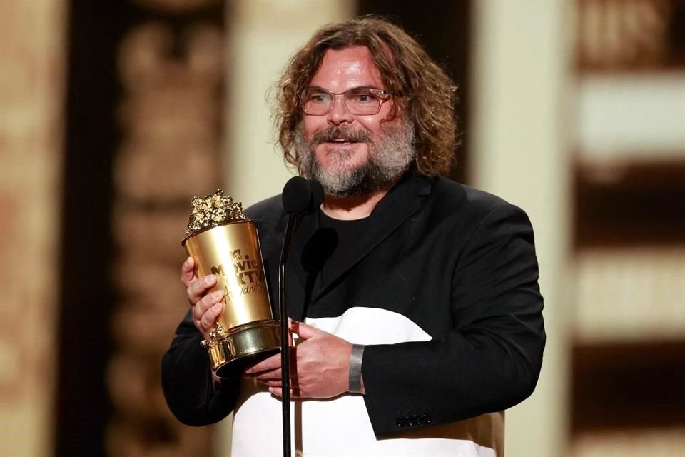 Uno de los momentos favoritos de los fans fue cuando Jack Black recibió su premio especial.