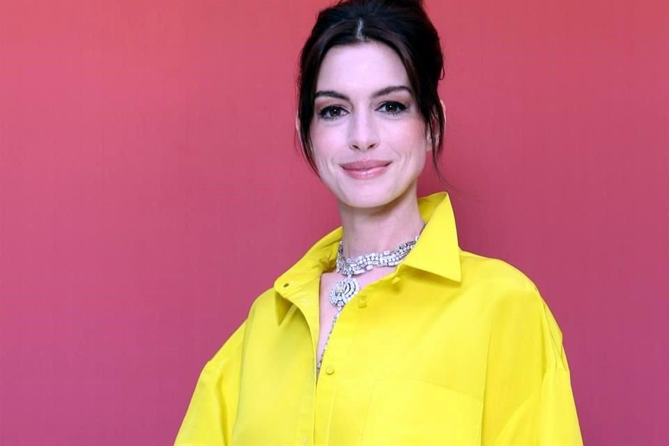 Anne Hathaway fue una de las invitadas especial al evento de Bulgari.