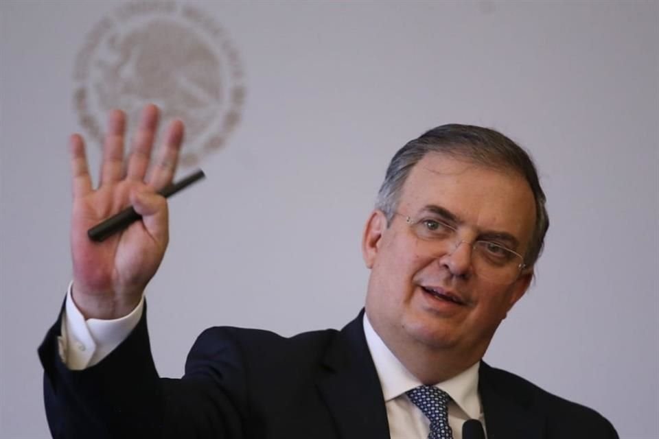 Marcelo Ebrard, Canciller de México.