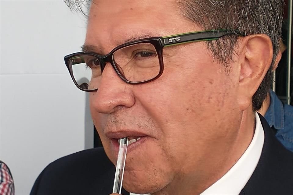 Ricardo Monreal, coordinador de los senadores de Morena.