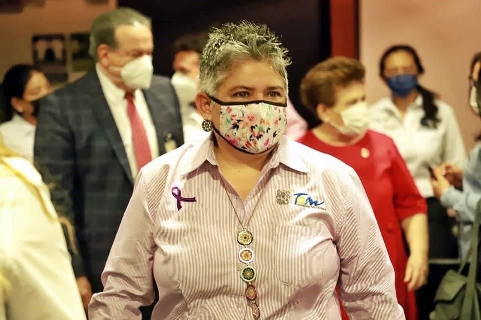 Gloria Molina, Secretaria de Salud de Tamaulipas.