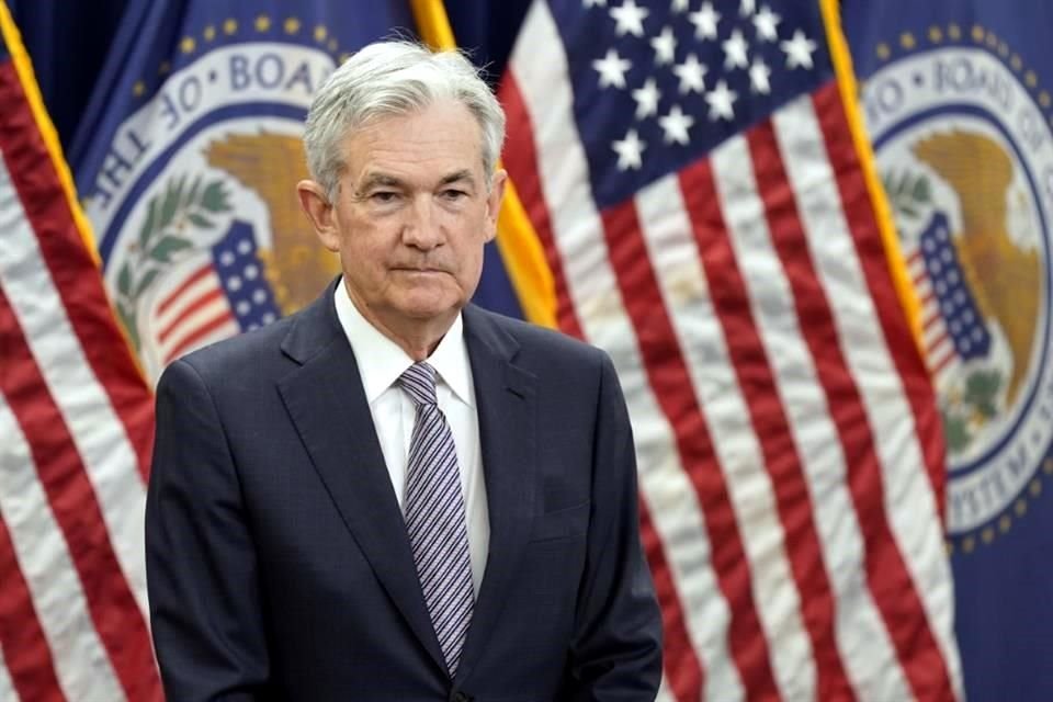 Jerome Powell, presidente de la Reserva Federal estadounidense.