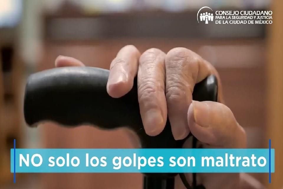 El Consejo Ciudadano reportó que el 97% de los casos de maltrato a personas adultas mayores es ejercida por algún familiar, y entre estos, en el 53%, los principales agresores son los hijos.