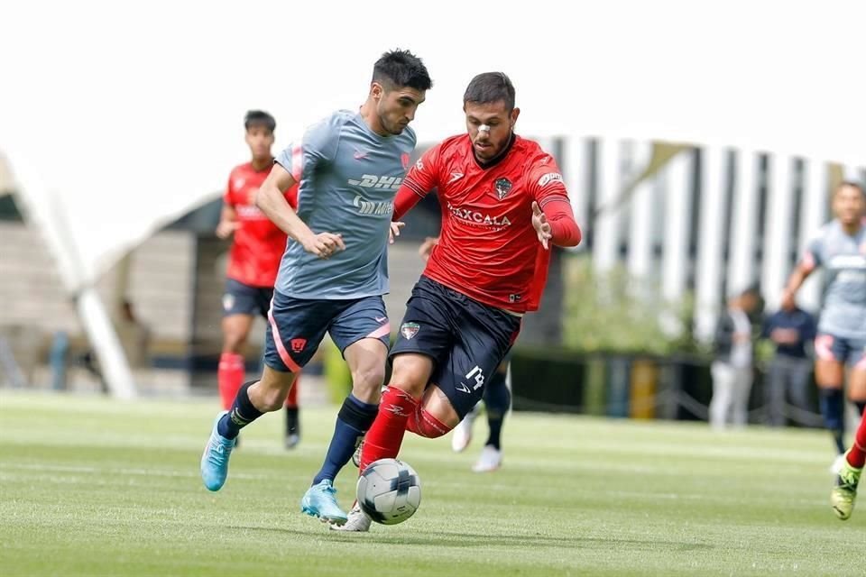 Gustavo del Prete anotó su primer gol con los felinos.