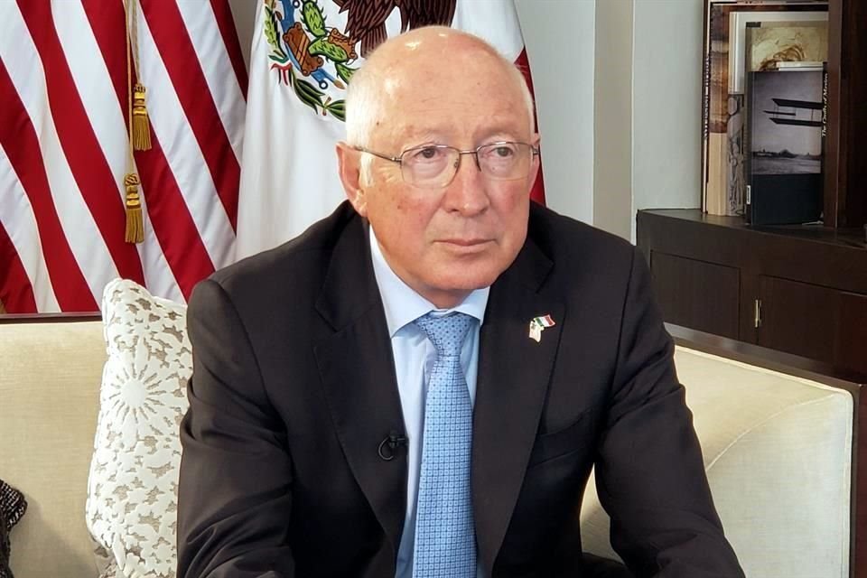 Ken Salazar, Embajador de Estados Unidos en México.