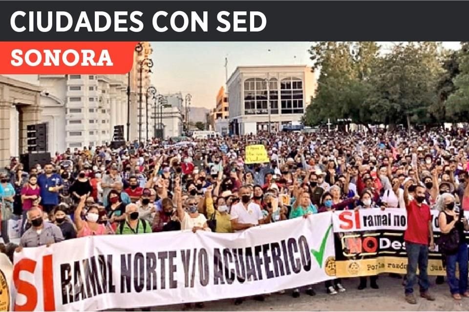 En Nogales y Hermosillo han tenido que surtir con pipas ante el desabasto y los reclamos colectivos.