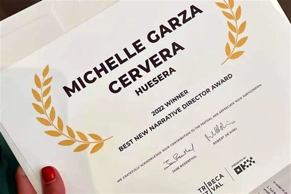 La mexicana Michelle Garza Cervera consigue dos premios en el Festival de Cine de Tribeca con la cinta 'Huesera'.