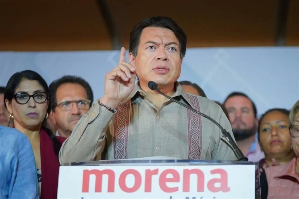 Mario Delgado, dirigente nacional de Morena.