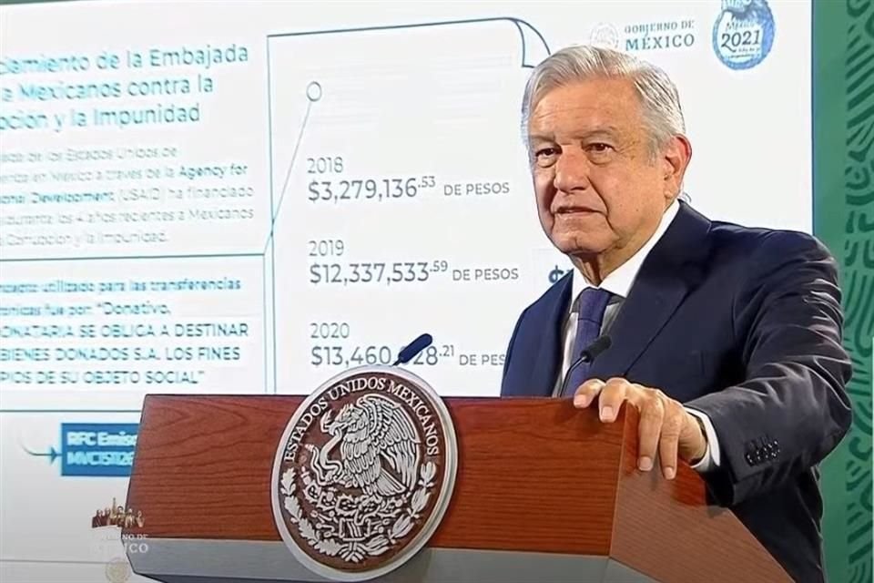 Andrés Manuel López Obrador, Presidente de México.